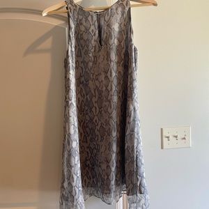 Small Lavender Brown sleeveless dress